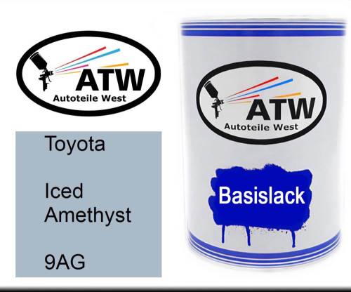 Toyota, Iced Amethyst, 9AG: 500ml Lackdose, von ATW Autoteile West.